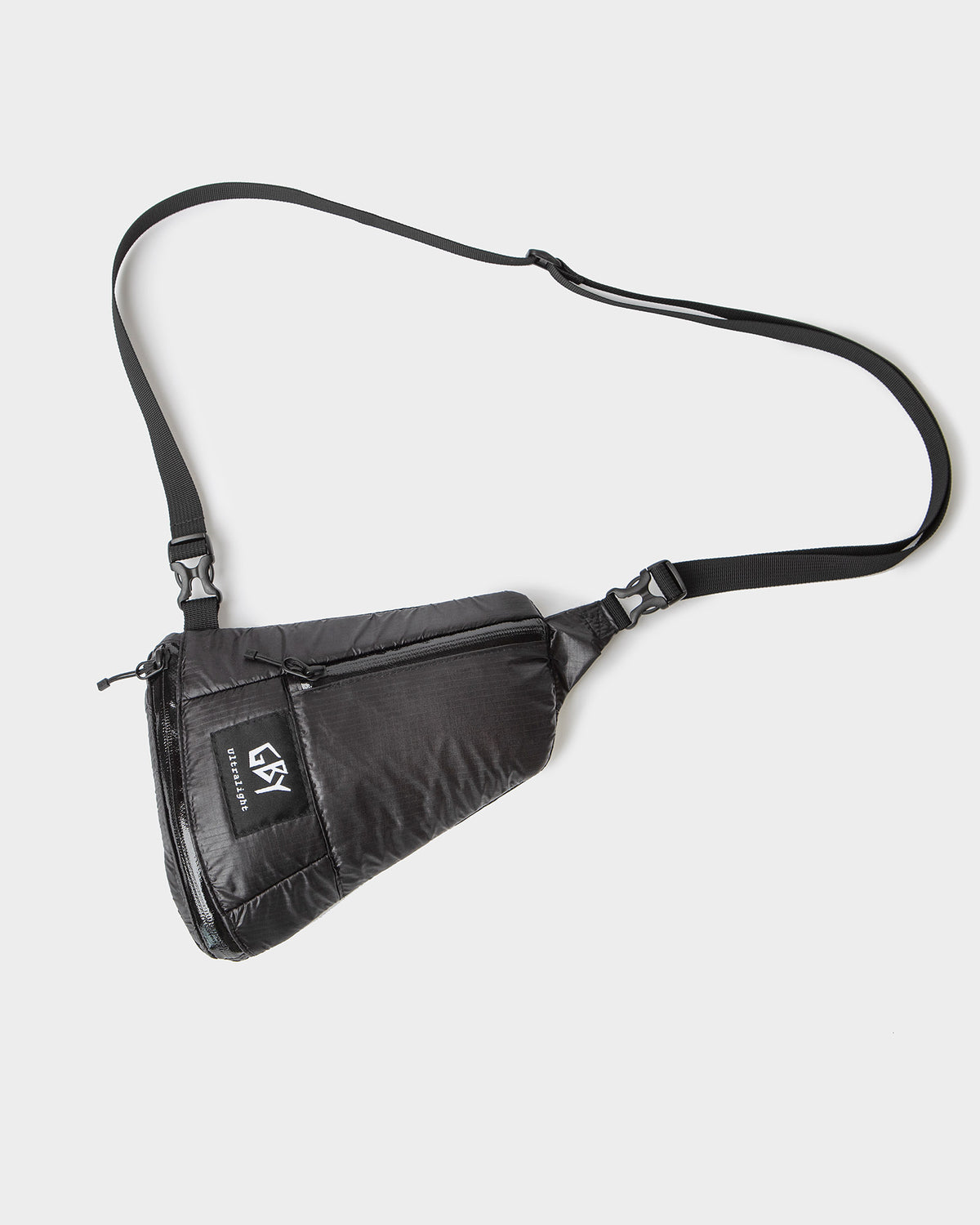 Black Featherweight Crossbody Bag